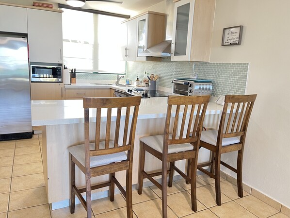 Bright and spacious Kitchen area