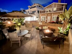 Cozy beach vibes just outside the front door!