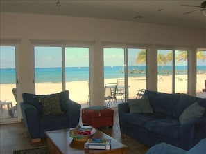 Enjoy the spectacular view from the living room, dining area, and the patio!