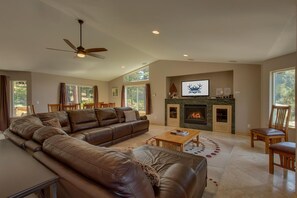 The Great Room. Huge couch!