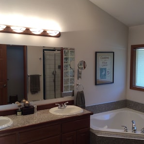 Master bathroom