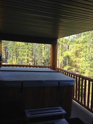 private hot tub