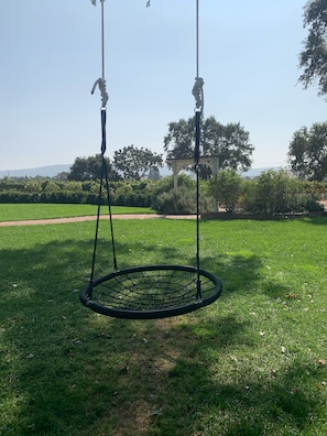 Giant swing fun for all!