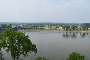 View of the baseball park