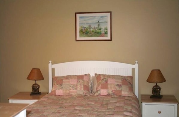 The Master Bedroom has its own bath and walk-in
closet.