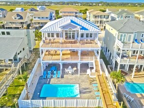 View from a pelicans point of view. 