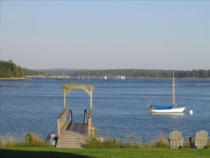 Sailboat on your mooring on Card Cove