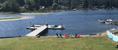 A breezy, warm summer day on Lake Samish