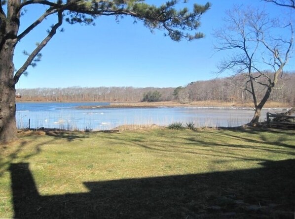 Waterfront Views overlooking Gold smith inlet. Great for fishing and kayaking.