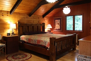 Master Bedroom with king size bed