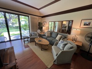 Living room and TV