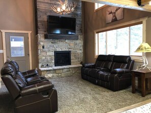 Comfy couches in the living room