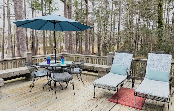 Amazing back porch! 