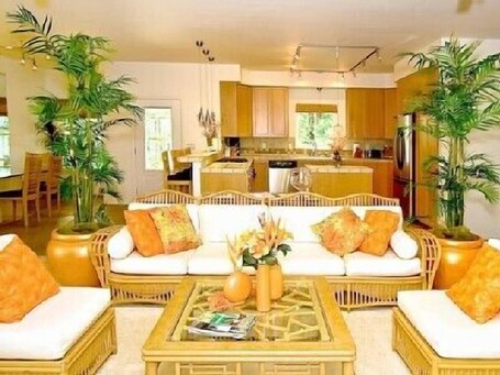Beautiful living room with open floor plan and plenty of space.
