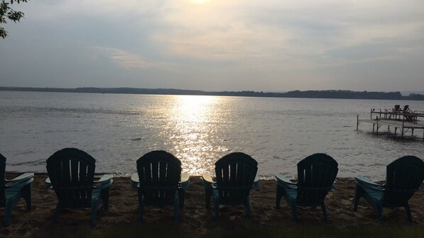 Sunset From Beach