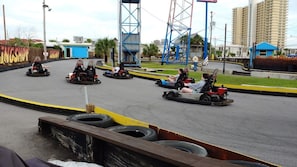 Fun Park - Go Kart racing on Thomas Drive