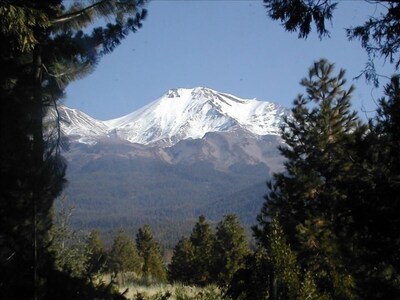 The striking view from the living room!