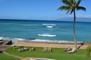 View from lanai.  It's a perfect day!