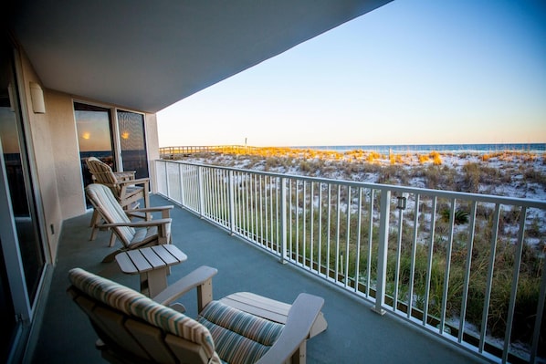 view from balcony from master bedroom 