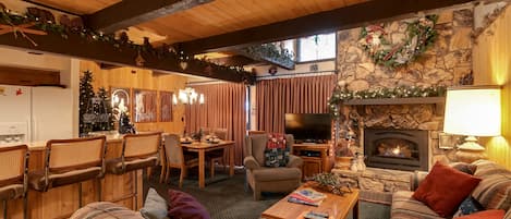 View of Living Room, Breakfast Bar, Dining Room