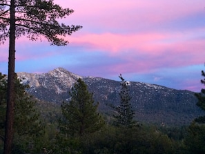 After an incredible day in this mountain paradise, enjoy an epic sunset view
