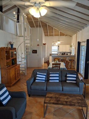 Main Level - Living room, Dining room and Kitchen