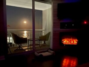 Side balcony - can't beat this view! Taken in January