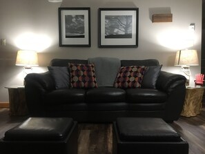 Leather Sofa Bad