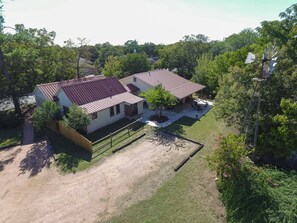 Abby’s Place- Ariel View of Suites 1-2-3