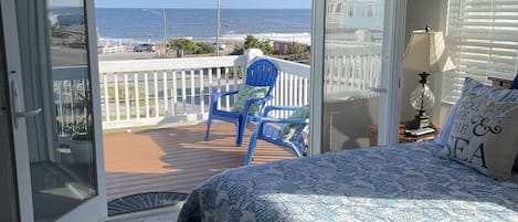 Master on 3rd Floor with Ocean View and private deck