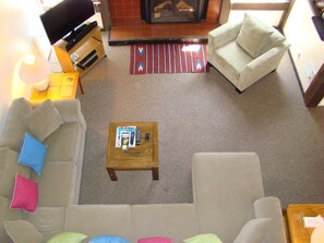 Another LR view from third bedroom upstairs