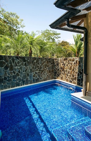 Your private patio pool is a great place to hang out.