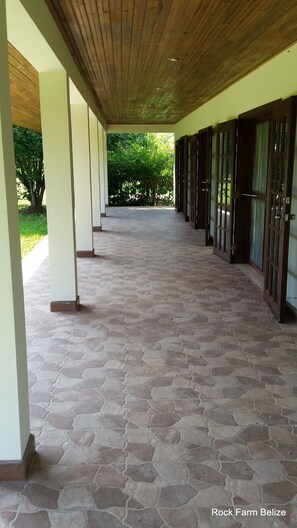 East facing verandah