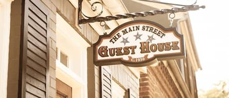 The Main Street Guest House, located at #422 S. Main St, sleeps 8