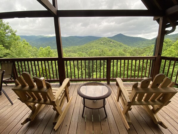 Rockers with a fantastic view.  