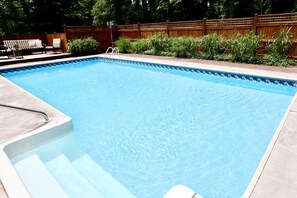 Enjoy A Private Backyard Setting While Gathered Around The Pool!