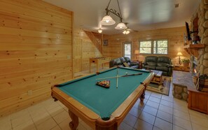 Game Room with Ping-Pong, Pool and Foosball