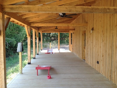 Gorgeous, Amish-Built Post and Beam Cabin on 10 acres, relax and unplug!