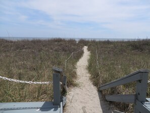 Walkway to beach