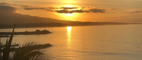 View from the Balcony at sunrise