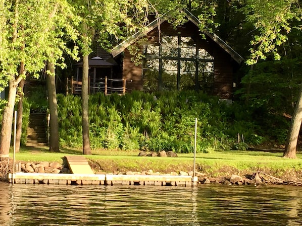 Cabin from River