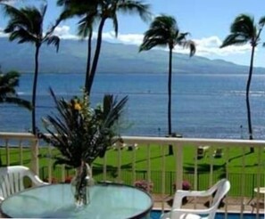watch whales and all neighboring islands from your balcony