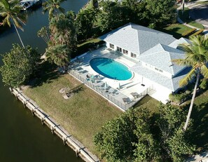 Large Private Estate with Lush Landscaping