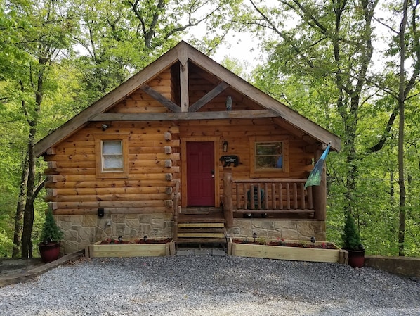Front of cabin 