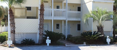 Front of Condo building, street view
