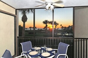 Watching the sunset here is perfect!