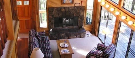 Living room from loft