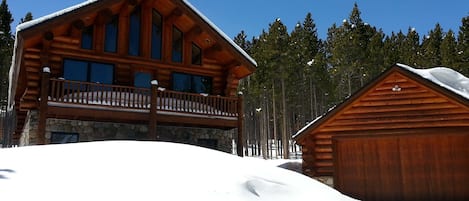 Fresh Snow on a bluebird day!
