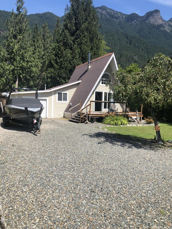 "A" Frame Cabin in a beautiful mountain setting