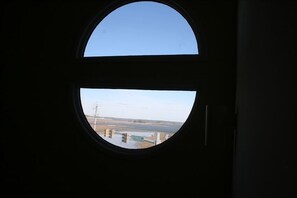 view of bay from second floor window